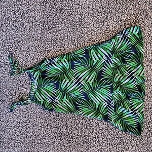 Old Navy NWT Tropical Sundress Green Blue Girls Size S 6-7